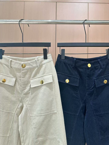 25fw Corduroy casual pants