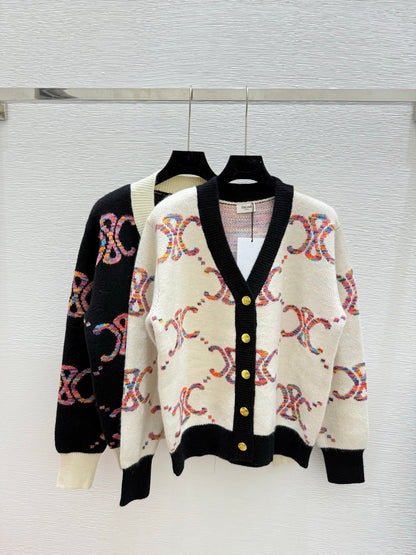 25fw V-neck cardigan