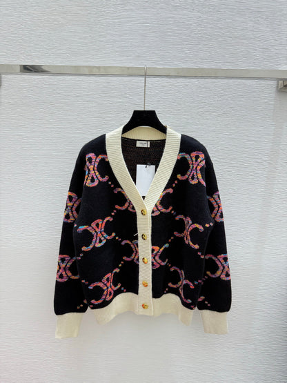 25fw V-neck cardigan