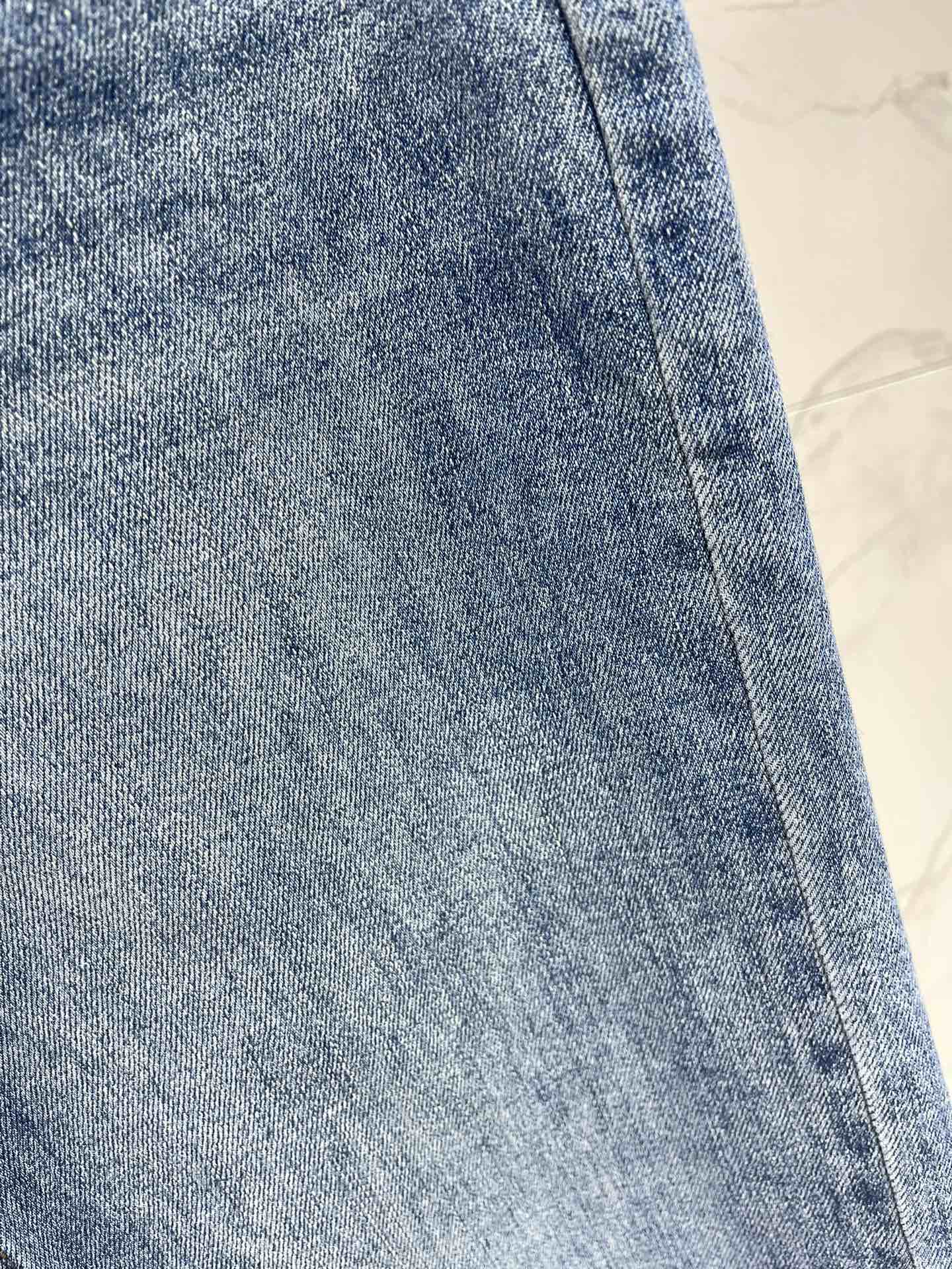 25fw Micro elastic straight leg pants