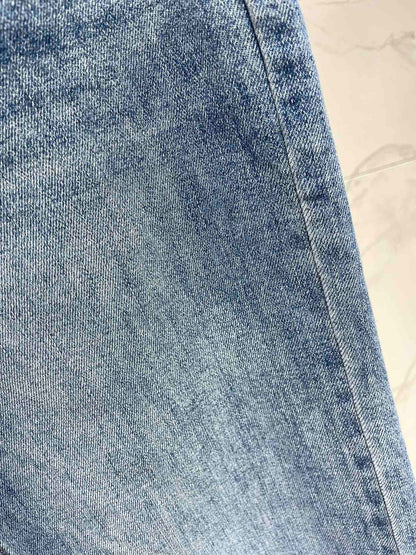 25fw Micro elastic straight leg pants