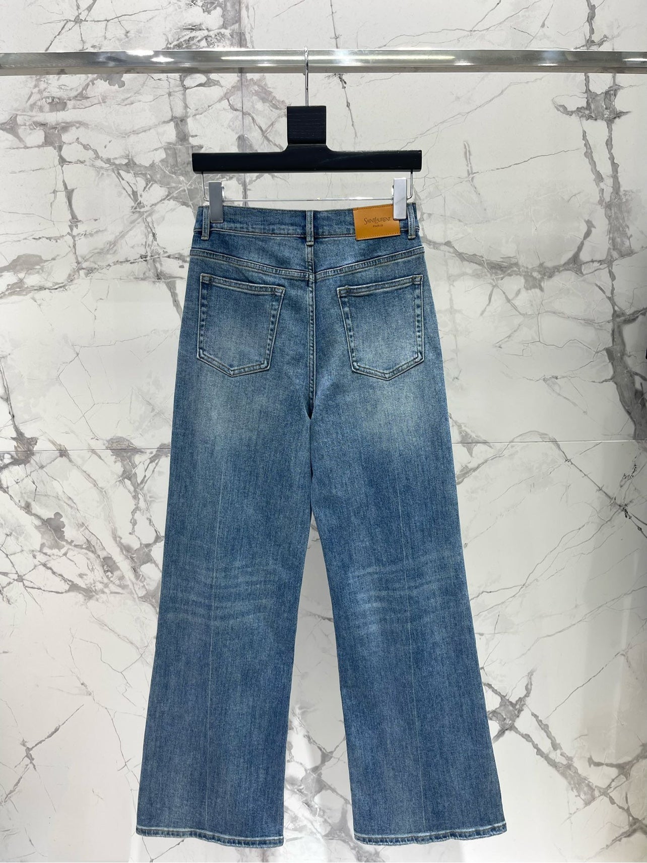 25fw Micro elastic straight leg pants