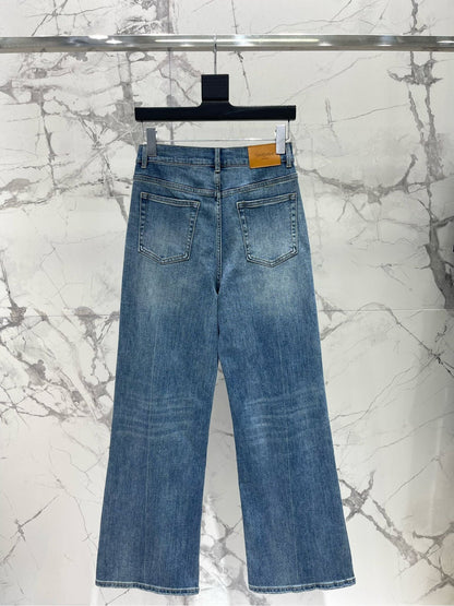 25fw Micro elastic straight leg pants