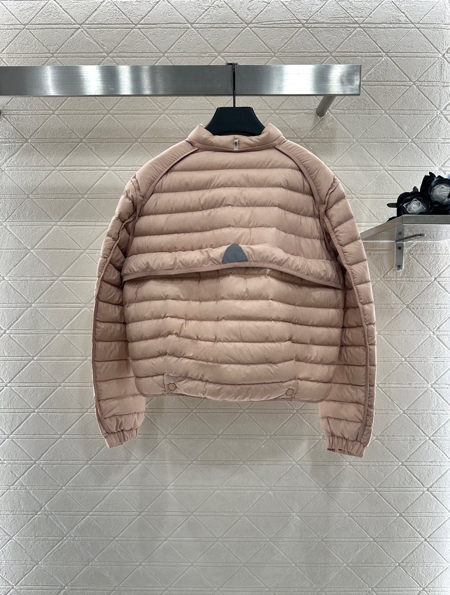 25fw Stand-collar down jacket