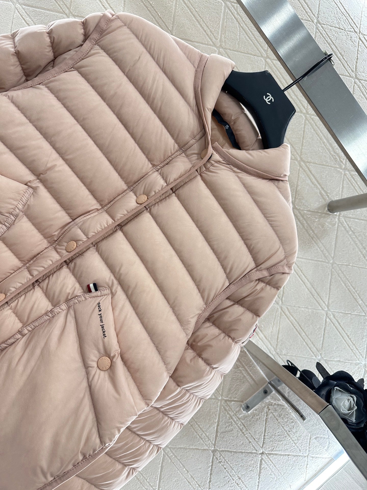 25fw Stand-collar down jacket