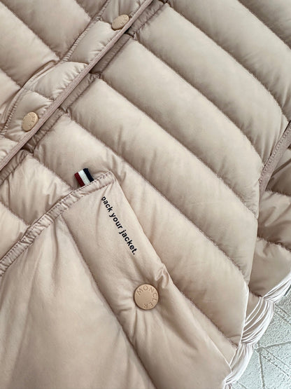 25fw Stand-collar down jacket