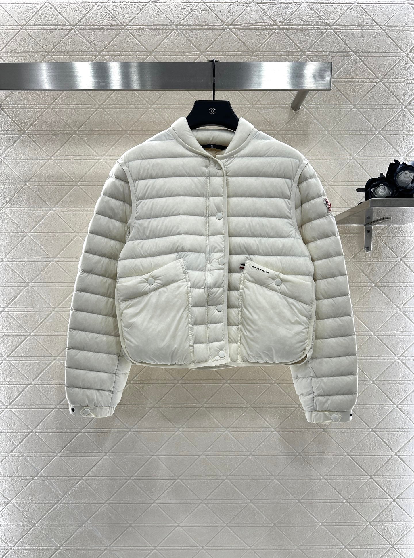 25fw Stand-collar down jacket