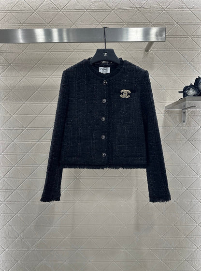 25fw Brooch woven jacket