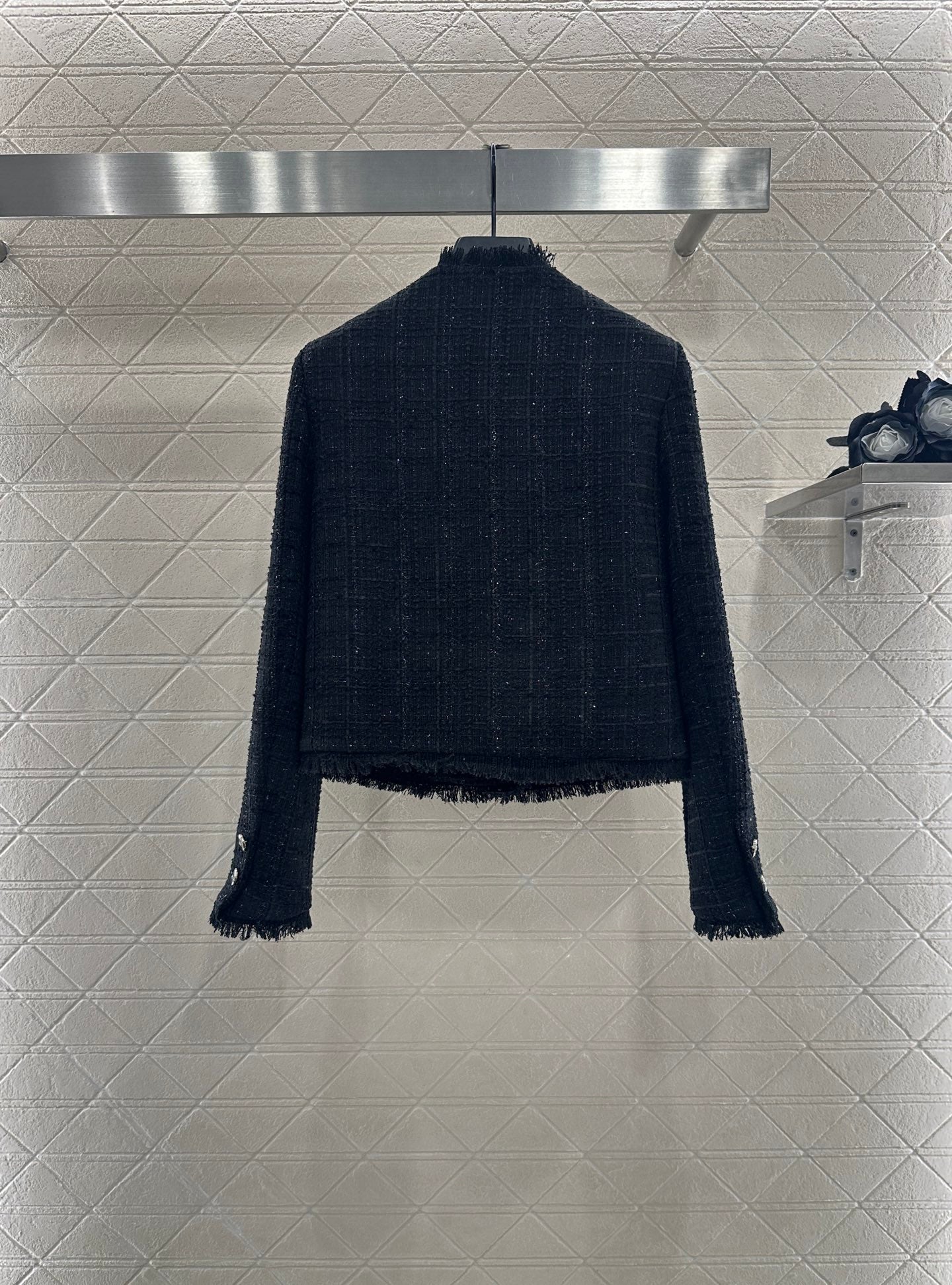 25fw Brooch woven jacket