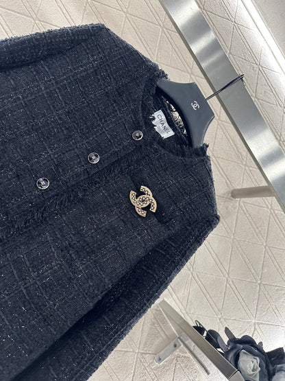25fw Brooch woven jacket
