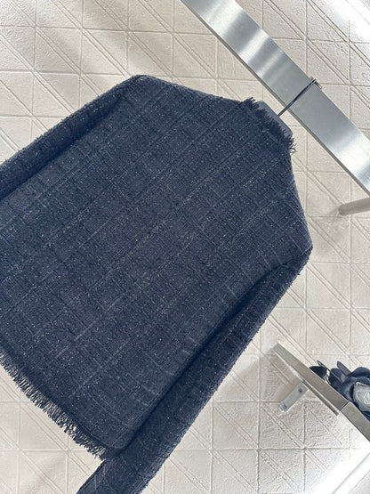 25fw Brooch woven jacket