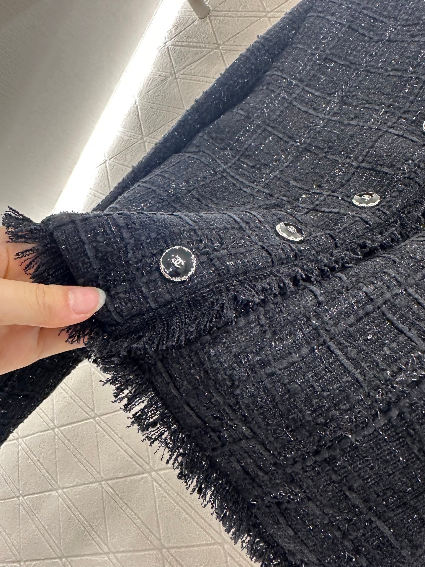 25fw Brooch woven jacket