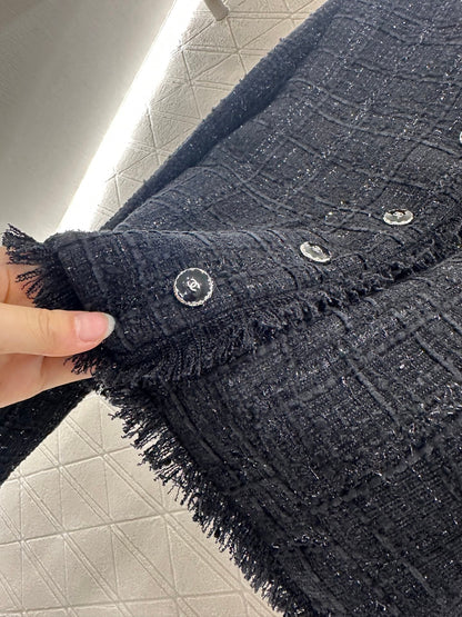 25fw Brooch woven jacket