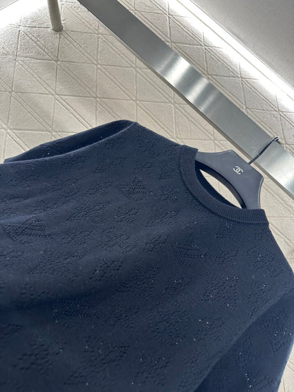 25fw Hollow knit short sleeves