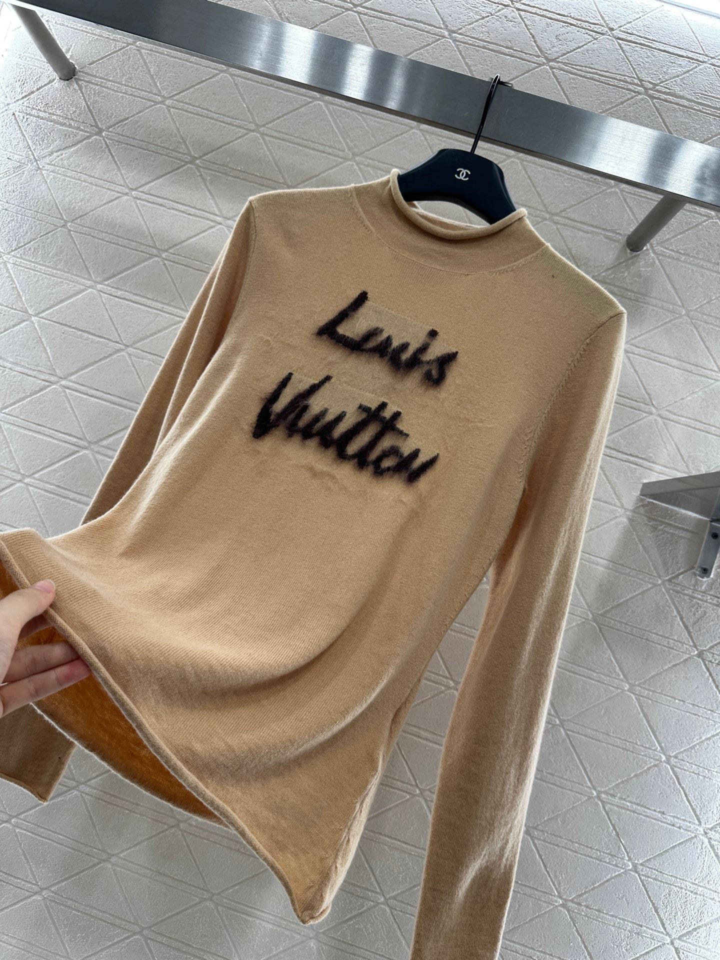 25fw Alphabet Knitted Long Sleeve