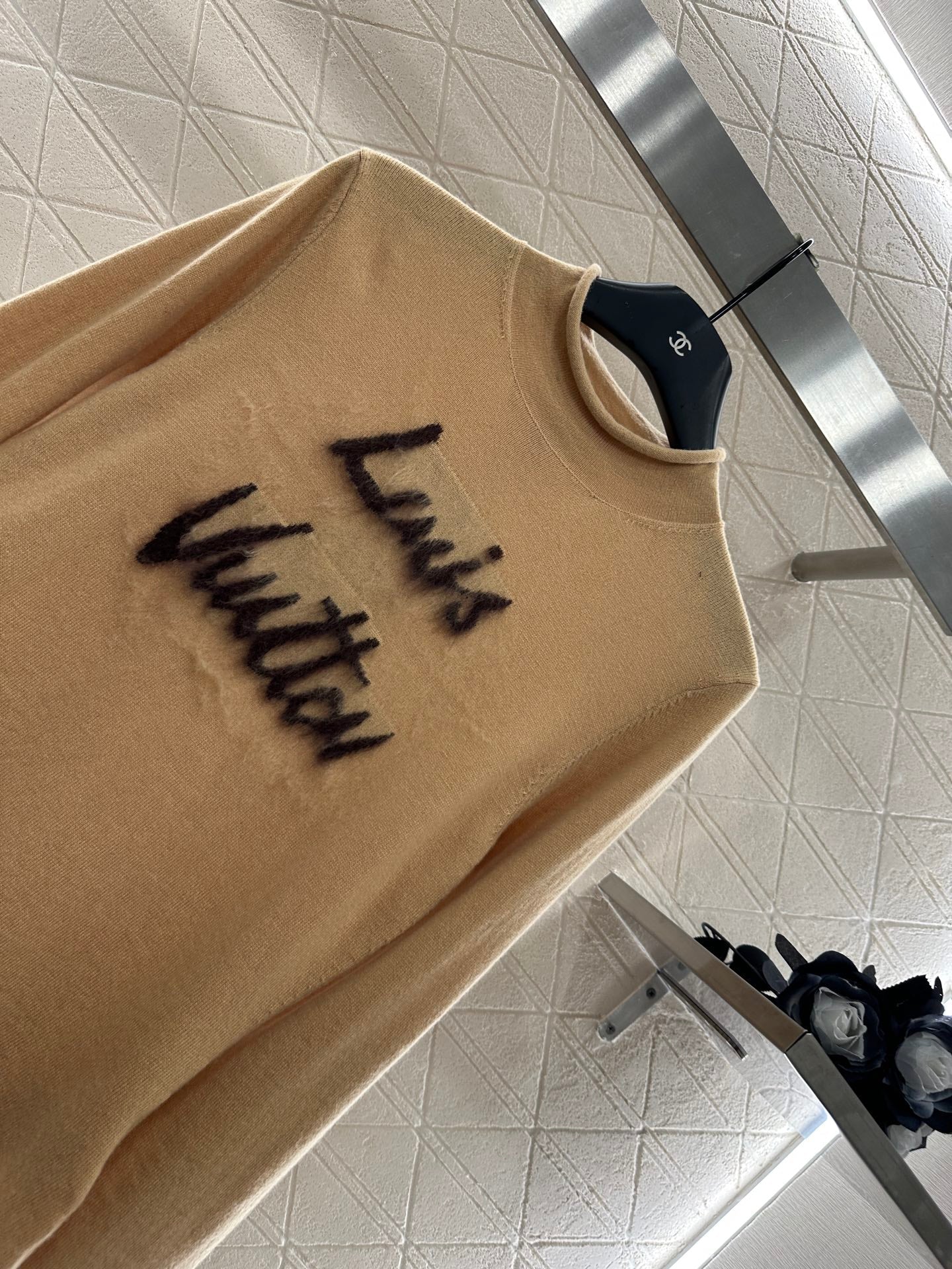 25fw Alphabet Knitted Long Sleeve