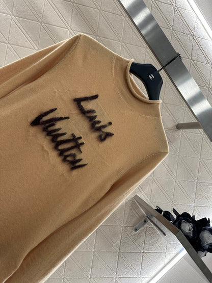 25fw Alphabet Knitted Long Sleeve