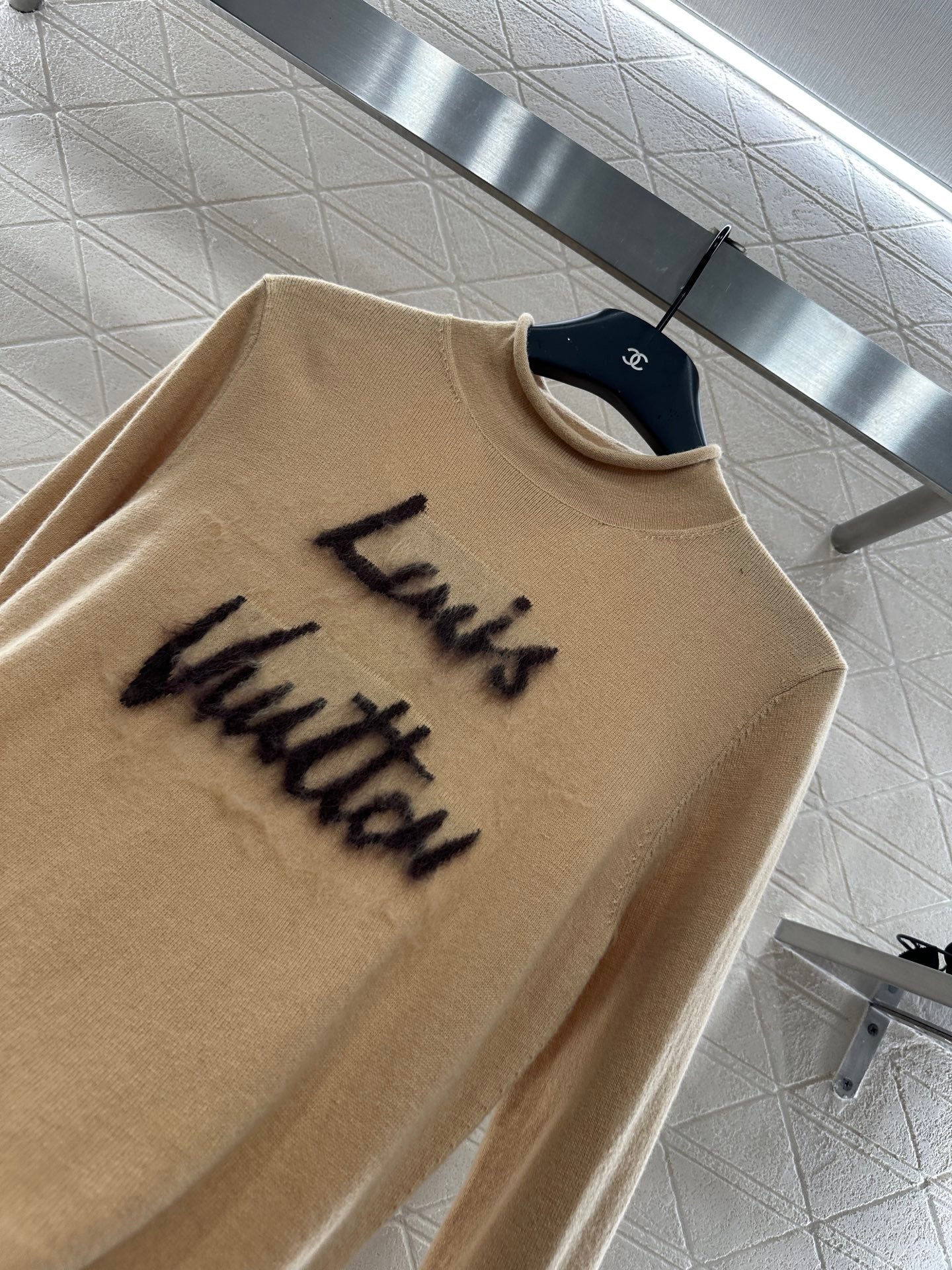 25fw Alphabet Knitted Long Sleeve