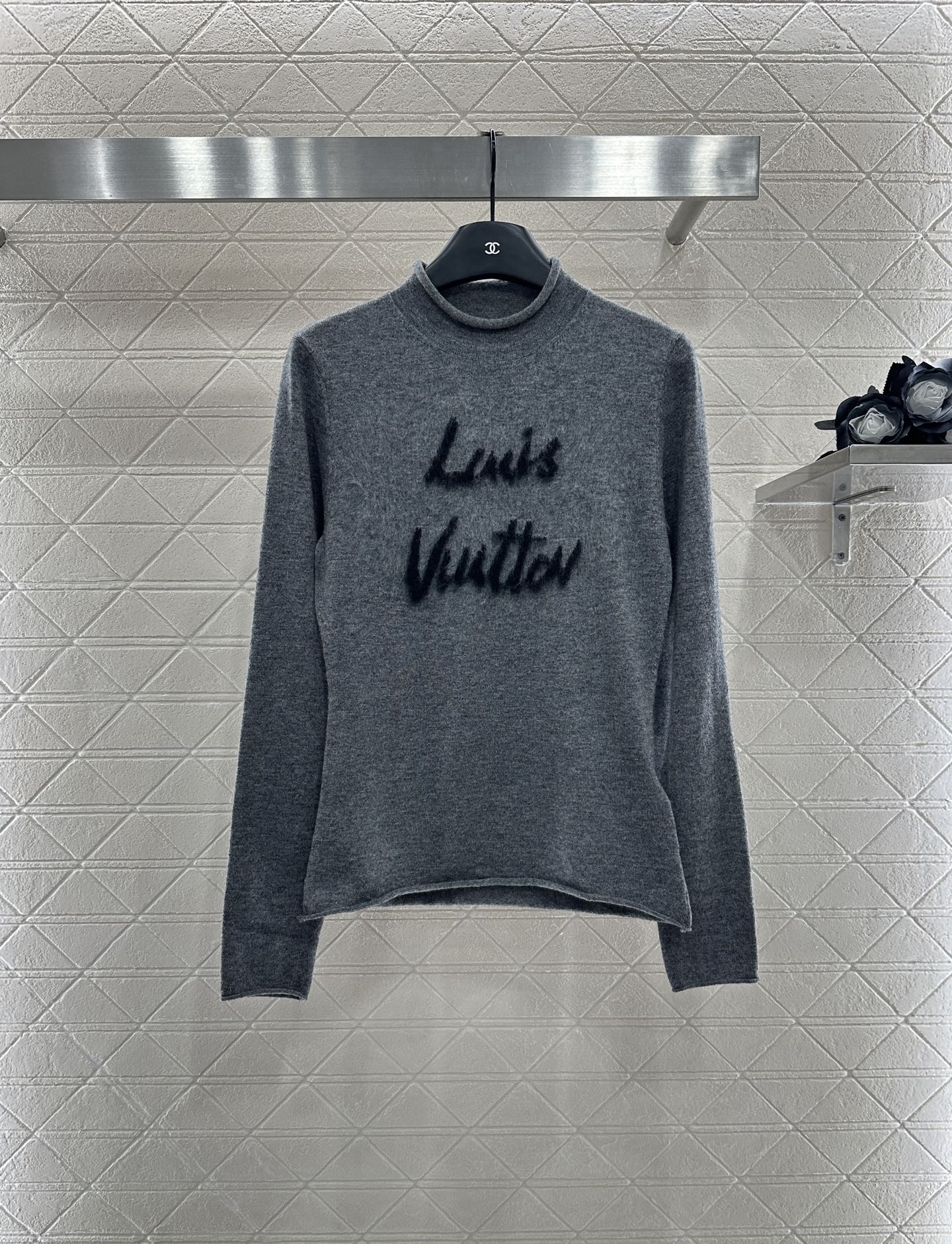 25fw Alphabet Knitted Long Sleeve