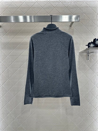 25fw Alphabet Knitted Long Sleeve