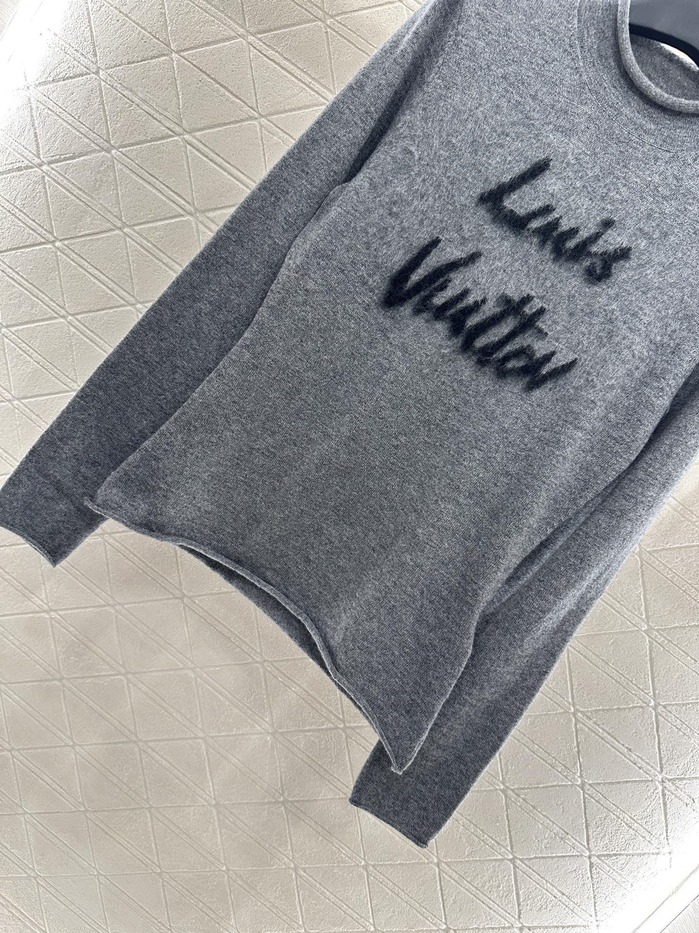 25fw Alphabet Knitted Long Sleeve