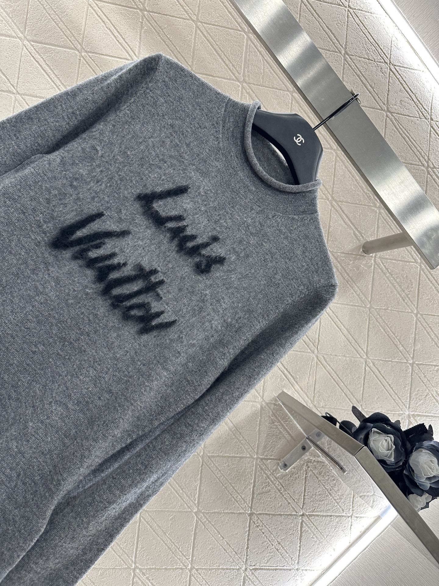 25fw Alphabet Knitted Long Sleeve