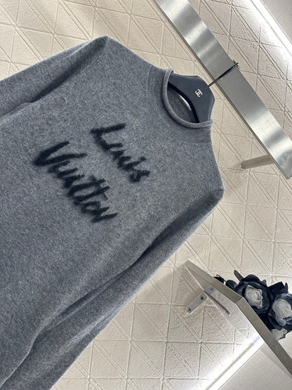 25fw Alphabet Knitted Long Sleeve