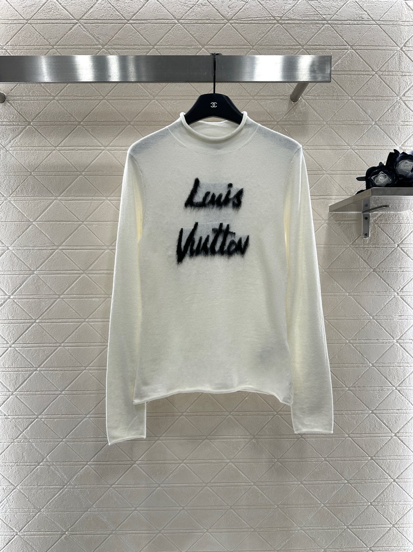 25fw Alphabet Knitted Long Sleeve