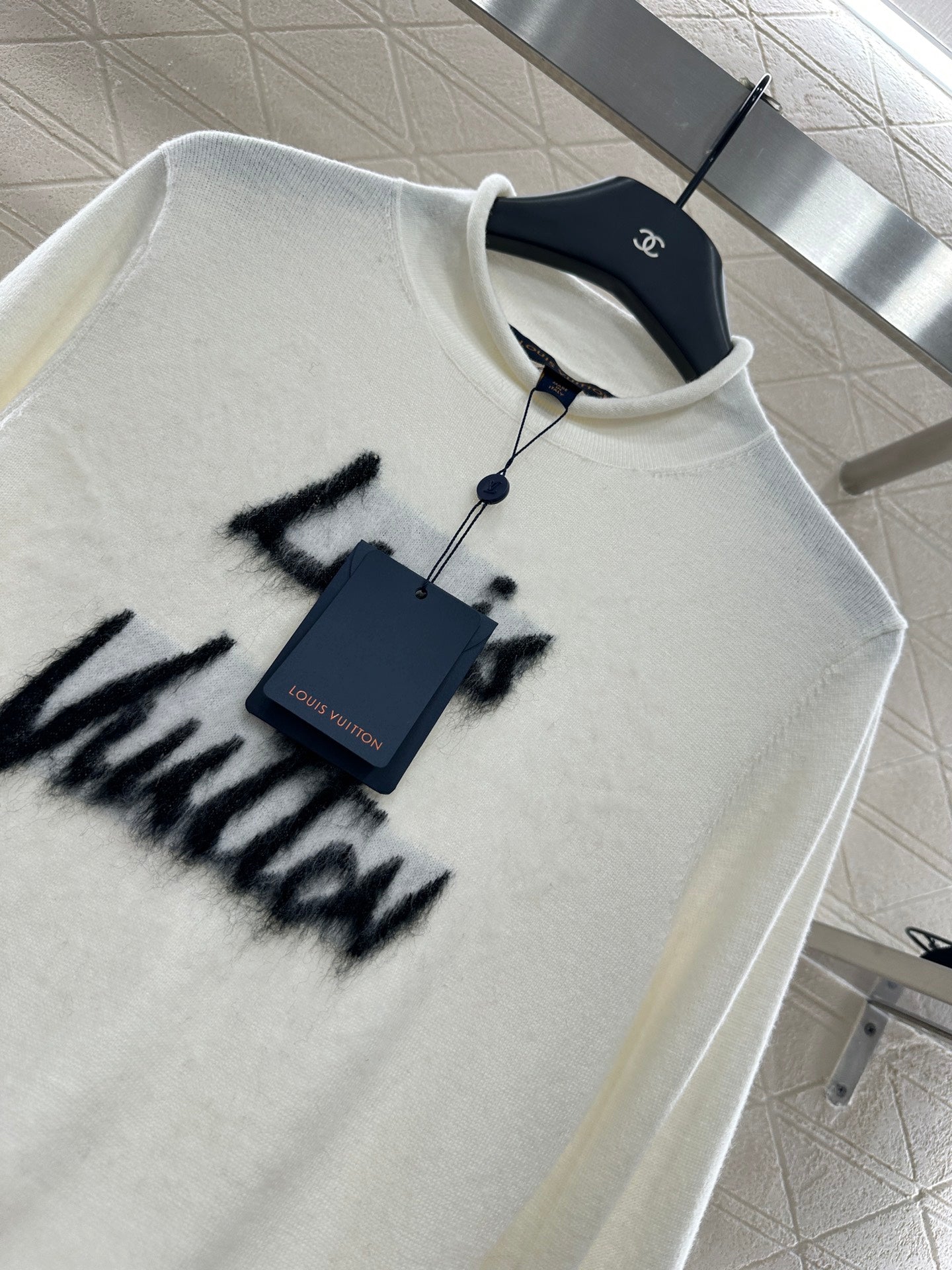 25fw Alphabet Knitted Long Sleeve