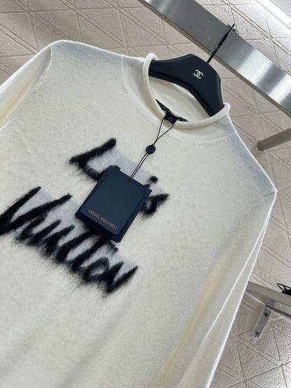 25fw Alphabet Knitted Long Sleeve