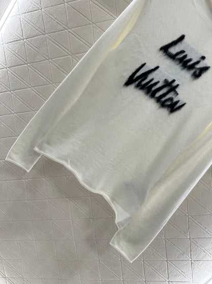 25fw Alphabet Knitted Long Sleeve