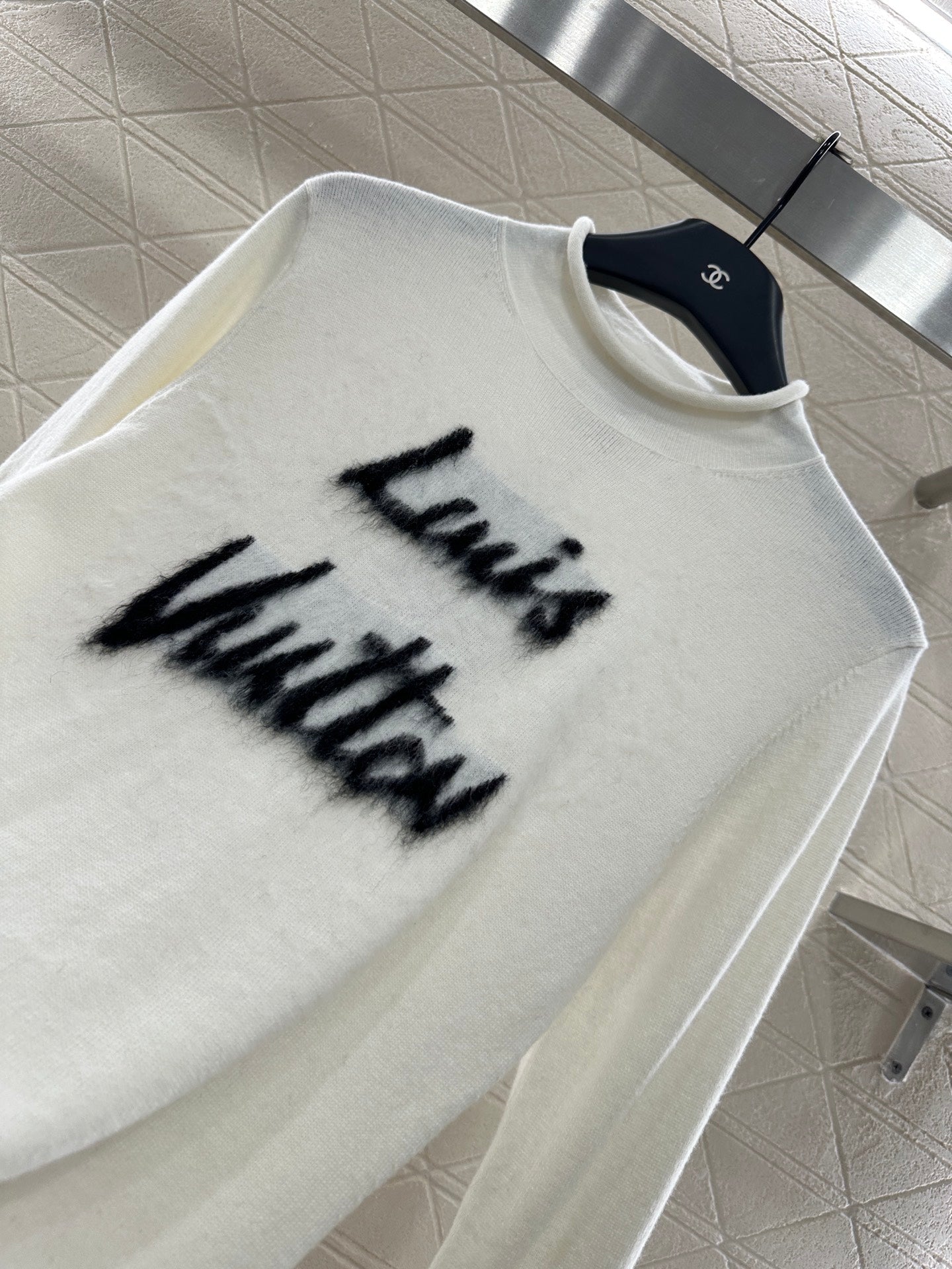 25fw Alphabet Knitted Long Sleeve