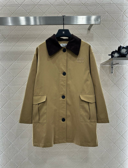 25fw Corduroy collar jacket