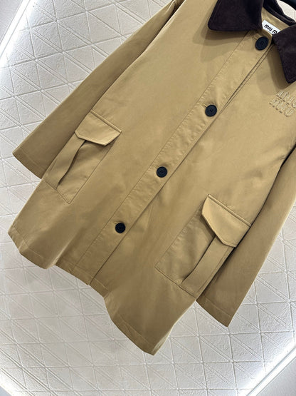 25fw Corduroy collar jacket