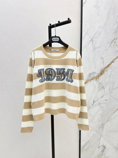 25fw Logo Plush Pattern Sweater