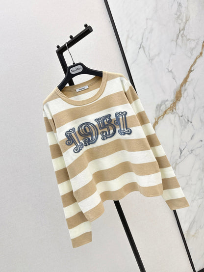 25fw Logo Plush Pattern Sweater