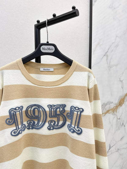 25fw Logo Plush Pattern Sweater