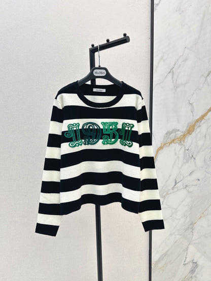 25fw Logo Plush Pattern Sweater