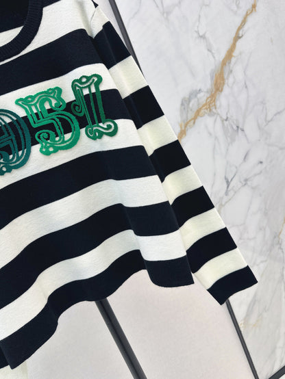 25fw Logo Plush Pattern Sweater