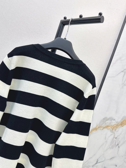 25fw Logo Plush Pattern Sweater