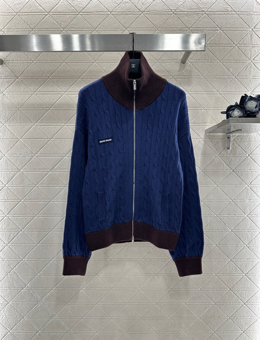 25fw Baseball Fried Dough Twists sweater