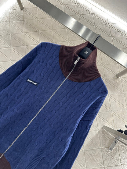 25fw Baseball Fried Dough Twists sweater