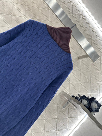 25fw Baseball Fried Dough Twists sweater