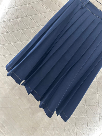 25fw Mid length skirt