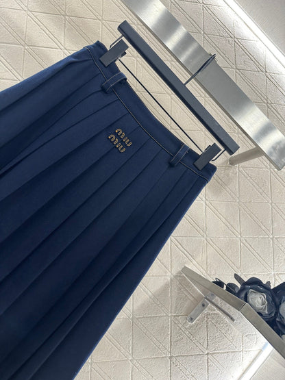 25fw Mid length skirt