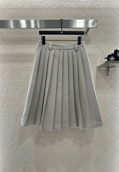 25fw Mid length skirt