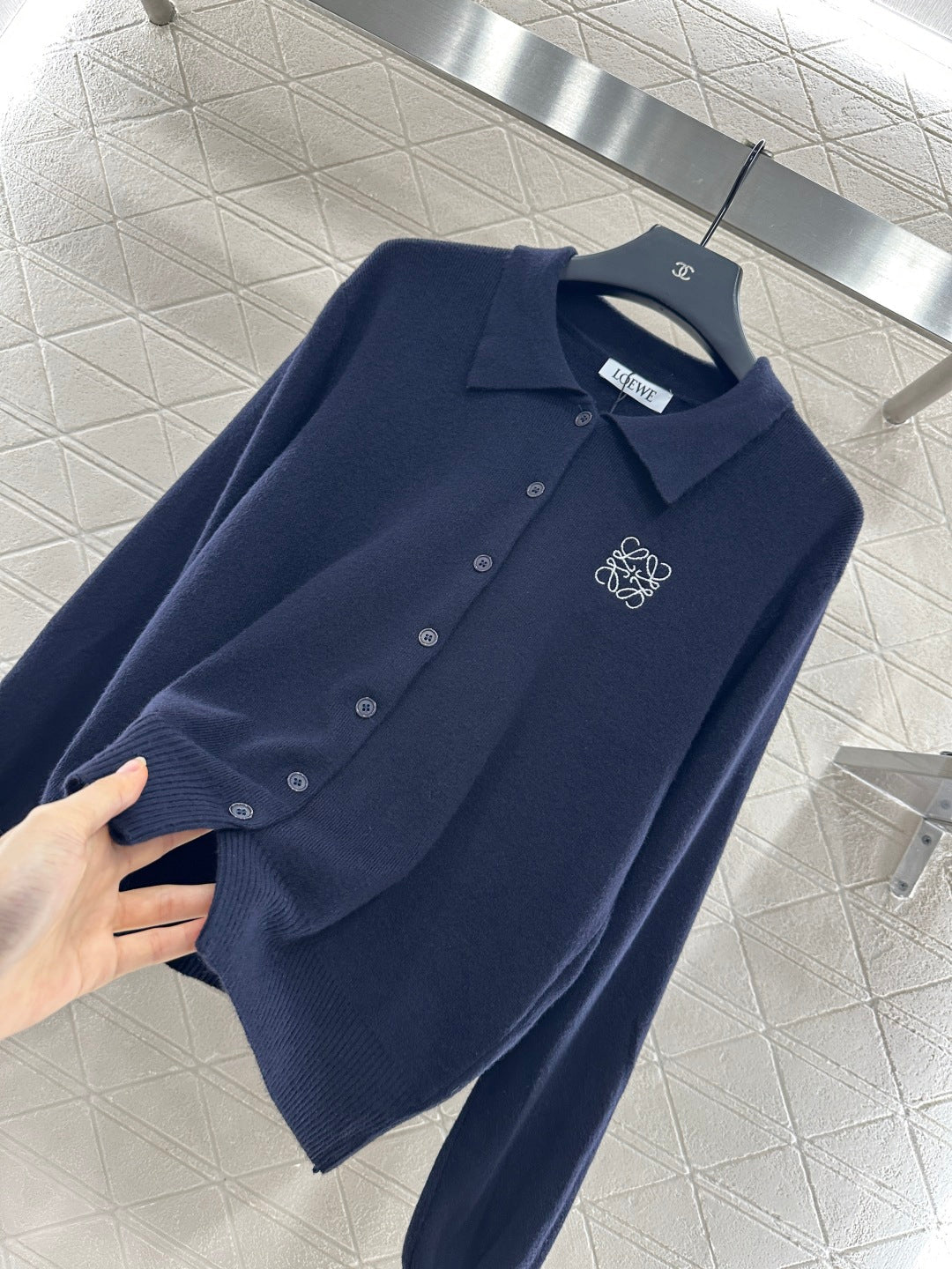 25fw Tenglapel cardigan