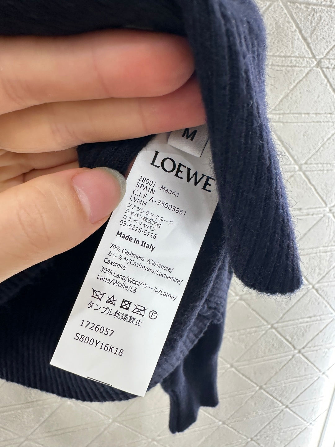 25fw Tenglapel cardigan