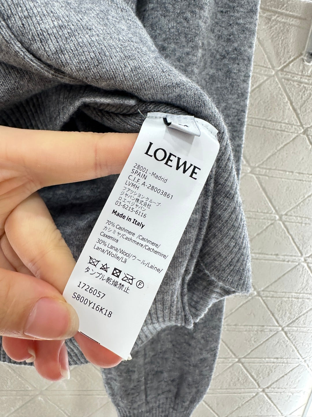 25fw Tenglapel cardigan