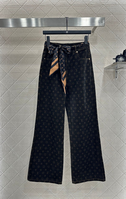 25fw Jacquard denim jacket